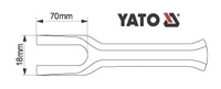 ŚCIĄGACZ DO DRĄŻKÓW KIEROWNICZYCH 200mm YATO YT-0615