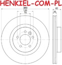 Tarcze hamulcowe wentylowane MIKODA 2611 + KLOCKI FERODO FDB1996 - LAND ROVER RANGE ROVER SPORT I (L320) system ham. BREMBO - OŚ PRZEDNIA