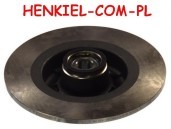 TARCZA HAMULCOWA BREMBO 08.B394.17  - RENAULT MEGANE II SCENIC II - OŚ TYLNA