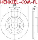 Tarcze hamulcowe wentylowane MIKODA 2138 + KLOCKI QUARO QP1939C ceramiczne - SUZUKI SX4 S-CROSS (JY) VITARA (LY) - OŚ PRZEDNIA