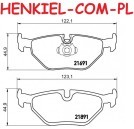 Tarcze hamulcowe wentylowane MIKODA 0430 + KLOCKI QUARO QP2514C ceramiczne - BMW 5 (E39) - OŚ TYLNA