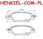 Klocki hamulcowe ceramiczne QUARO QP6118C - MAZDA MAZDA CX-5 (KE, GH) CX-5 (KF) - OŚ TYLNA