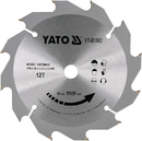 TARCZA WIDIOWA DO CIĘCIA DREWNA 170mm 12T 16mm YATO YT-60582