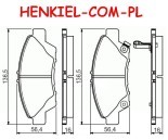 KLOCKI HAMULCOWE FERODO FDB4404 - HONDA CR-Z INSIGHT JAZZ III - OŚ PRZEDNIA