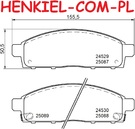 Tarcze hamulcowe wentylowane MIKODA 0940 + KLOCKI FERODO FDB4023 - MITSUBISHI L200 / TRITON (KA_T, KB_T) L200 / TRITON Platforma/Podwozie (KA_T, KB_T) - OŚ PRZEDNIA