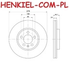 Tarcze hamulcowe wentylowane MIKODA 4224 + KLOCKI MIKODA 71873 - AUDI A1 Sportback (GBA) A1 CITY CARVER (GBH) SKODA KAMIQ (NW4) SCALA SEAT ARONA (KJ7) IBIZA V (KJ1)  VW POLO (AW1, BZ1) T-CROSS (C11_) - OŚ PRZEDNIA