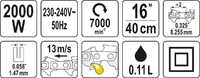 PILARKA PIŁA ŁAŃCUCHOWA ELEKTRYCZNA 2000W 16