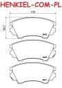 Tarcze hamulcowe wentylowane MIKODA 1659 + KLOCKI FERODO FDB4208 - OPEL ASTRA J GTC ASTRA J Hatchback ASTRA J Sedan (P10) ASTRA J Sports Tourer - Kombi (P10) ZAFIRA TOURER C (P12) CASCADA (W13) - OŚ PRZEDNIA