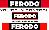 Klocki hamulcowe FERODO FDB1649 - TOYOTA AVENSIS (_T25_) AVENSIS Kombi (_T25_) AVENSIS Sedan (_T25_) COROLLA Verso (ZER_,ZZE12_,R1_) PREVIA (_R3_) - OŚ TYLNA