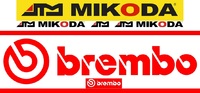 Tarcze hamulcowe wentylowane MIKODA 0375 + KLOCKI BREMBO P23164 - FIAT 500X (334_) JEEP RENEGADE Closed Off-Road Vehicle (BU) - OŚ PRZEDNIA