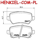 Tarcze hamulcowe pełne MIKODA 1666 GT malowane, nacinane, wiercone, kolor: czarny + KLOCKI MIKODA 71620 - OPEL ASTRA H (A04) ASTRA H GTC (A04) ASTRA H Kombi (A04) ASTRA H TwinTop (A04) ZAFIRA / ZAFIRA FAMILY B (A05) ZAFIRA B Nadwozie pełne/MPV (A05) - OŚ TYLNA