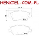 Klocki hamulcowe BREMBO P24151 - FORD B-MAX (JK) B-MAX Van (JK) FIESTA VI (CB1, CCN) FIESTA VI Van FIESTA VII TOURNEO COURIER Kombi TRANSIT COURIER Nadwozie pełne TRANSIT COURIER Kombi - OŚ PRZEDNIA