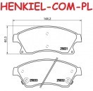 Klocki hamulcowe TRW GDB1843 - OPEL ASTRA J CHEVROLET CRUZE (J300, J308, J305) AVEO (T300) - OŚ PRZEDNIA