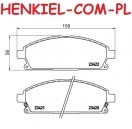 Tarcze hamulcowe wentylowane MIKODA 1531 + KLOCKI QUARO QP1623 - NISSAN X-TRAIL (T30) - OŚ PRZEDNIA