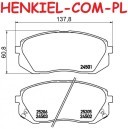 Tarcze hamulcowe wentylowane MIKODA 1127 + KLOCKI QUARO QP6702 - KIA SPORTAGE (JE_, KM_) - OŚ PRZEDNIA