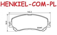 Tarcze hamulcowe wentylowane MIKODA 1779 + KLOCKI QUARO QP7137C ceramiczne - RENAULT ESPACE V GRAND SCÉNIC IV SCÉNIC IV TALISMAN MEGANE IV - OŚ PRZEDNIA