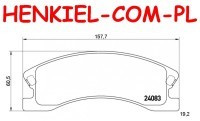 Tarcze hamulcowe wentylowane MIKODA 2524 + KLOCKI QUARO QP8825C ceramiczne - JEEP GRAND CHEROKEE II (WJ, WG) - OŚ PRZEDNIA