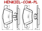 Klocki hamulcowe BREMBO P86022 - VOLVO XC90 I - OŚ PRZEDNIA