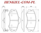 KLOCKI HAMULCOWE BREMBO P30018 - HYUNDAI COUPE ELANTRA SONATA IV TUCSON KIA MAGENTIS SOUL SPORTAGE VENGA - PRZÓD