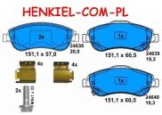 KLOCKI HAMULCOWE ATE 13.0460-5753.2 HONDA CR-V III CRV III --PRZÓD