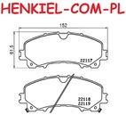 Klocki hamulcowe BOSCH 0986494821- NISSAN X-TRAIL (T32_) RENAULT KOLEOS II (HC_) - OŚ PRZEDNIA