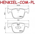 Tarcze hamulcowe wentylowane MIKODA 0484 + KLOCKI MIKODA 70484 - BMW 3 (F30, F31, F34, F35, F80) 4 (F32, F33, F36, F82, F83) - OŚ TYLNA