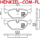 Tarcze hamulcowe pełne MIKODA 0424 + KLOCKI TEXTAR 2160702 - BMW 3 (E36, E46) - OŚ TYLNA