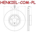 Tarcze hamulcowe wentylowane MIKODA 0468 + KLOCKI TEXTAR 2550601 - BMW 1 (F20, F21) 3 (F30, F35, F80) 3 GT (F34) 3 Touring (F31) 4 Gran Coupe (F36) 4 Kabriolet (F33, F83) 4 Coupe (F32, F82) - OŚ PRZEDNIA