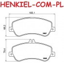 Tarcze hamulcowe wentylowane MIKODA 1473 + KLOCKI QUARO QP7005C ceramiczne - MERCEDES KLASA GLK (X204) - OŚ PRZEDNIA