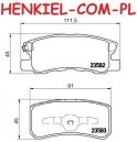 Tarcze hamulcowe pełne MIKODA 0939 + KLOCKI QUARO QP8738C ceramiczne - CHRYSLER SEBRING CITROËN AIRCROSS C-CROSSER DODGE AVENGER  JEEP COMPASS PATRIOT LANCIA FLAVIA MITSUBISHI ASX OUTLANDER II PEUGEOT 4007 4008 - OŚ TYLNA