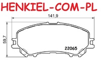 Tarcze hamulcowe wentylowane MIKODA 1543 + KLOCKI QUARO QP1086C ceramiczne - NISSAN QASHQAI II (J11, J11_) X-TRAIL (T32_) RENAULT  KADJAR (HA_, HL_) - OŚ PRZEDNIA