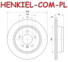 Tarcze hamulcowe wentylowane MIKODA 0486 + KLOCKI TEXTAR 2530701 - BMW 3 (F30, F31, F34, F35, F80) 4 (F32, F33, F36, F82, F83) - OŚ TYLNA