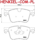 Klocki hamulcowe MIKODA 70576 - CITROEN BERLINGO (B9) (ER_,EC_) (K9) C4 Picasso II C4 SPACETOURER C5 AIRCROSS DS DS 7 Crossback (J_) OPEL COMBO (X19) GRANDLAND X (A18) PEUGEOT 3008 SUV 308 II 5008 II 508 II PARTNER (K9) RIFTER - OŚ PRZEDNIA