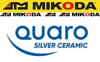 Tarcze hamulcowe pełne MIKODA 2618 + KLOCKI QUARO QP2719C ceramiczne - LAND ROVER FREELANDER 2 (L359) - OŚ TYLNA