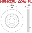 Tarcze hamulcowe wentylowane MIKODA 0940 + KLOCKI FERODO FDB4023 - MITSUBISHI L200 / TRITON (KA_T, KB_T) L200 / TRITON Platforma/Podwozie (KA_T, KB_T) - OŚ PRZEDNIA