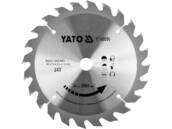 TARCZA WIDIOWA DO CIĘCIA DREWNA dla YT-82810 YT-82811 165mm 24T 16mm YATO YT-60590