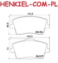 Tarcze hamulcowe wentylowane MIKODA 2441 GT malowane, nacinane, wiercone, kolor: czarny + KLOCKI TEXTAR 2612601 - VOLVO XC40 (536) - OŚ PRZEDNIA