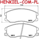 Klocki hamulcowe QUARO QP7998C ceramiczne - CHEVROLET CAPTIVA (C100, C140) CAPTIVA SPORT EQUINOX DAEWOO WINSTORM OPEL ANTARA A (L07) PONTIAC TORRENT SATURN VUE SUV - OŚ PRZEDNIA