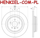 Tarcza hamulcowa pełna MIKODA 5409 - MERCEDES-BENZ GLE (W166) GLE Coupe (C292) KLASA M (W166) - OŚ TYLNA