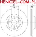 Tarcze hamulcowe wentylowane MIKODA 4223 + KLOCKI QUARO QP0067C ceramiczne - AUDI A6 C6 (4F2) A6 C6 Avant (4F5) A6 Allroad C6 (4FH) - OŚ PRZEDNIA