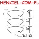 Klocki hamulcowe MIKODA 70257 - AUDI VW SKODA SEAT - OŚ PRZEDNIA