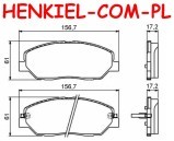 Tarcze hamulcowe wentylowane MIKODA 1142 GT malowane, nacinane, wiercone, kolor: czarny + KLOCKI QUARO QP4128C ceramiczne - HYUNDAI SANTA FE I (SM) II (CM) - OŚ PRZEDNIA