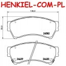 Klocki hamulcowe BREMBO P49039 - MAZDA 6 Hatchback (GG) 6 (GH) 6 kombi (GH) 6 Hatchback (GH) - OŚ PRZEDNIA