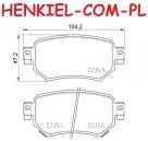 Klocki hamulcowe TRW GDB3632 - MAZDA 6 Sedan (GJ,GL) 6 Kombi (GJ,GL) 6 Nadwozie pełne/Kombi (GJ) - OŚ TYLNA