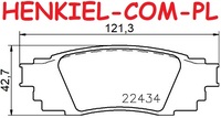 Tarcze hamulcowe pełne MIKODA 2280 GT malowane, nacinane, wiercone, kolor: czarny + KLOCKI TEXTAR 2243401 - LEXUS ES (_Z10_, _A10_, _H10_) UX (_AA1_, _AH1_, _MA1_) TOYOTA CAMRY (_V7_, _VA7_, _VH7_) C-HR (_X1_) C-HR VAN (_X1_) RAV 4 V (_A5_, _H5_) RAV 4 V VAN (_A5_, _H5_) - OŚ TYLNA