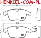 Tarcze hamulcowe wentylowane MIKODA 1846 + KLOCKI QUARO QP2789C ceramiczne - JAGUAR XF I (X250) XF SPORTBRAKE (X250) XJ (X350, X358) XK II Coupe (X150) XK II Kabriolet (X150) - OŚ PRZEDNIA