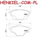 Klocki hamulcowe BREMBO P61124 - CITROËN C4 Picasso II C4 Grand Picasso II (DA_, DE_) C4 SPACETOURER (3D_) GRAND C4 SPACETOURER (3A_, 3E_) C5 AIRCROSS DS DS 7 Crossback (J_) OPEL GRANDLAND X (A18) PEUGEOT 3008 SUV (M_) 308 II (LB_, LP_, LW_, LH_, L3_) 308 SW II (LC_, LJ_, LR_, LX_, L4_) 5008 II (MC_, MJ_, MR_, M4_) 508 II (FB_, FH_, F3_) 508 SW II (FC_, FJ_, F4_) - OŚ TYLNA