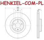 Tarcze hamulcowe wentylowane MIKODA 4220 + KLOCKI QUARO QP2445C ceramiczne - AUDI A6 (4G2, 4GC, C7) A6 Avant (4G5, 4GD, C7) A6 Allroad (4GH, 4GJ, C7) - OŚ PRZEDNIA