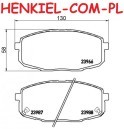 Tarcze hamulcowe wentylowane MIKODA 1118 + KLOCKI MIKODA 71106 - HYUNDAI i30 (FD) - OŚ PRZEDNIA