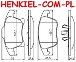 Tarcze hamulcowe wentylowane MIKODA 0771 + KLOCKI QUARO QP6007C ceramiczne - FORD MONDEO V Sedan (CD) MONDEO V Hatchback (CE) MONDEO V Turnier (CF) - OŚ PRZEDNIA